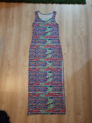 Buntes maxikleid von cyberdog - maxikleid,
