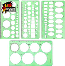 Zeichenschablonen Set für