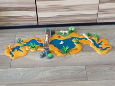 PLAYMOBIL GROSSER FLUSS 100 CMTS VEGETATIONSBRÜCKE DIORAMA KRIPPE AMAZONAS TIERE
