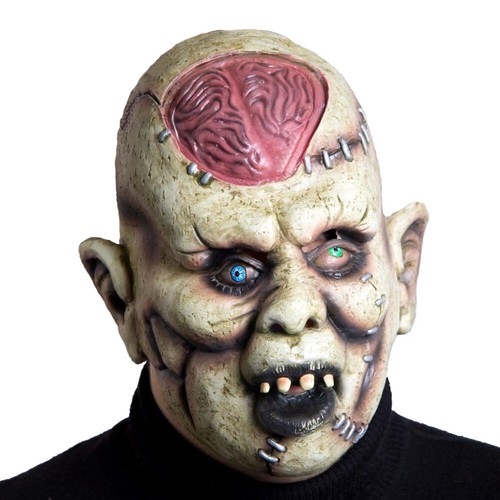 Zombiemaske mit offenem gehirn - offenem,