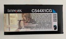 original lexmark c544x1cg lexmark c544 x 1 cg cyan lexmark x546 c546 x544 x548