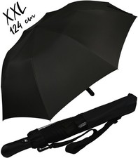 iX-brella XXL 124 cm Regenschirm Golf-Taschenschirm Automatik mit Umhängetasche