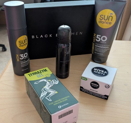 Black box men - box, pflegeset