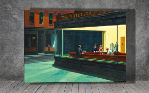 Edward hopper nighthawks - hopper,