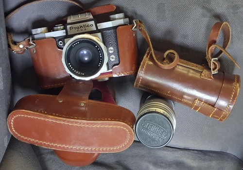 Praktica vintage kamera - f.,