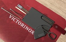 VICTORINOX Taschenmesser SwissCard Classic - 10 Funktionen / Schere Multitool 