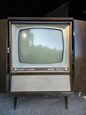 alter TV Schrank Nußbaum Grundig Fernseher,  59S100