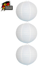 Weiße runde Lampenschirm