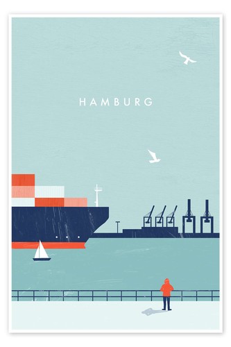 Poster hamburg katinka - poster,