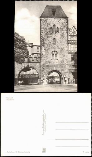 Ansichtskarte eisenach - ansichtskarte,