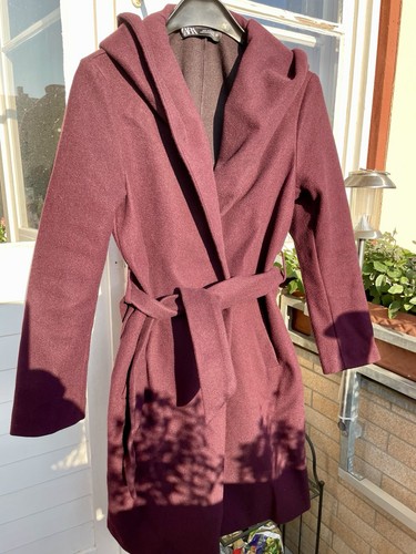 Zara damen mantel bordeaux - damen,