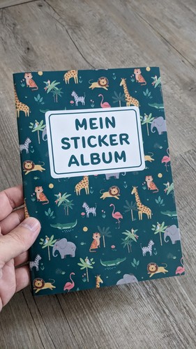 Sticker album leer - sticker-album, (leer