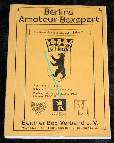 Berlins amateur boxsport - berlins,