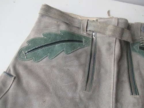 Kurze lederhose doppelzipp - lederhose,