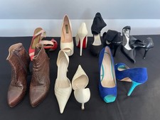 High Heel Schuhpaket hochwertig fast alle aus Leder Liu Jo Tarantino Zara usw