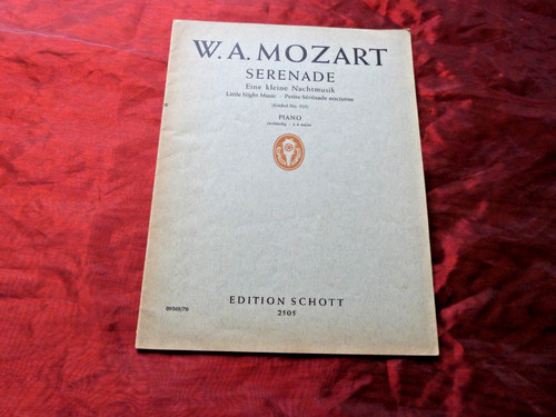 Mozart serenade eine kleine - mozart,