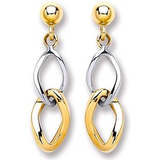 Zweifarbige gold interlink - zweifarbige,