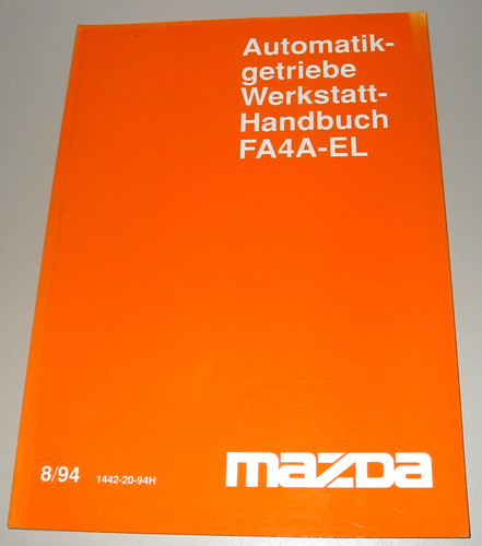 Werkstatthandbuch mazda 323 - werkstatthandbuch,