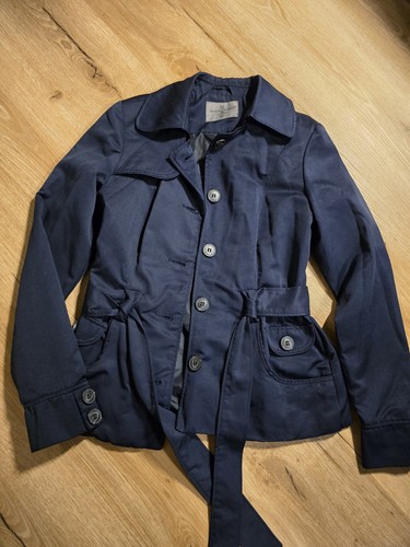 Marineblauer blazer kurzmantel - marineblauer,