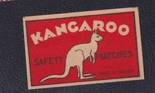 Altes Streichholzetikett