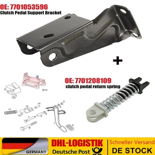 Kupplungspedal reparatursatz - kupplungspedal,