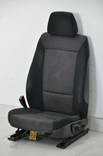 Sitz Vorne Links BMW 1er E87 verstellbar Sitzheizung Stoff Moiré Anthrazit