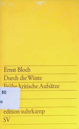 Durch die wüste - die, frühe