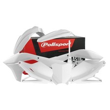 Verkleidungssatz Plastiksatz plastic kit passt an Kawasaki Kxf 450 16-18  weiß