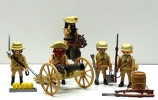 BUTTERNUT SÜDSTAATLER KANONE ARTILLERIE Playmobil vs. Nordstaatler Custom RAR !