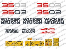 Neuson 3503 Gräber Aufkleber