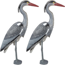 Relaxdays Reiher Gartenfigur