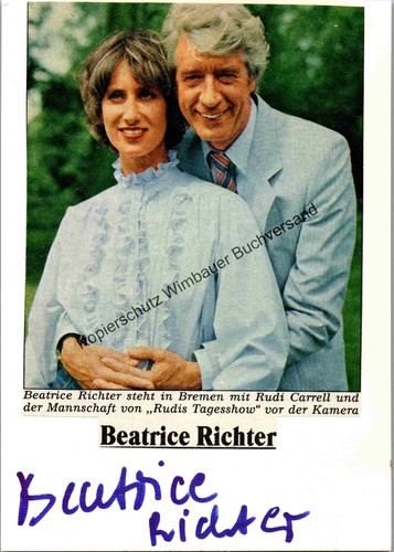 Original autogramm beatrice - original,