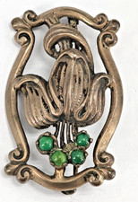 Schöner alter Schmuck Brosche