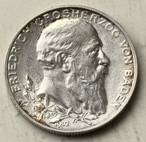 Mark 1902 baden friedrich - mark,