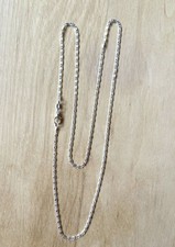 Halskette Silber 925 Panzerkette 55cm 2mm Schloss Kette Silberkette Damen Herren