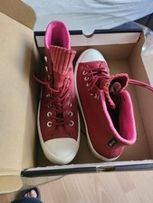 Converse Mountain Club Goretex Lugged Hi RED Leder Sneaker Stiefel Damen