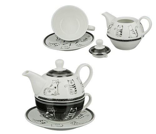 Gilde tea for one funny - one, cat