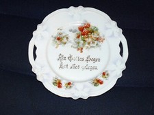 Uralter Teller Zierteller