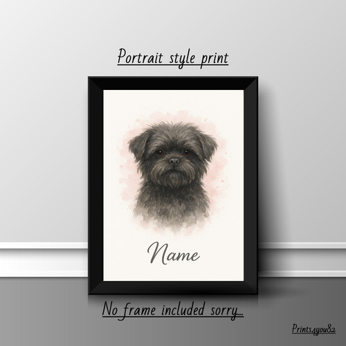 Affenpinscher personalisiert - affenpinscher,