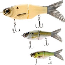 Spro KGB Lil' Guy 120 Shad Jerkbait Swimbait Wobbler