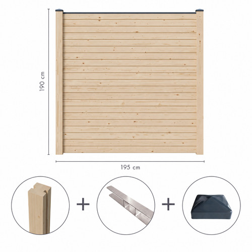 Sichtschutzzaun holz 180x180 - sichtschutzzaun,