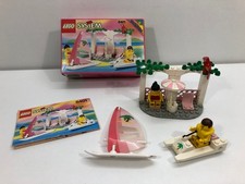 LEGO System 6401 Seaside Cabana 1992 OVP Set Paradisa Surfplatz Jetski Windsurfe