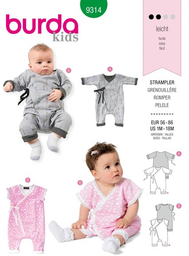 Schnittmuster burda 9314 - burda,