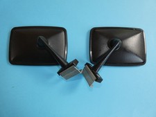 2 DDR Aussenspiegel Außenspiegel Spiegel Trabant schwarz Metall  /11