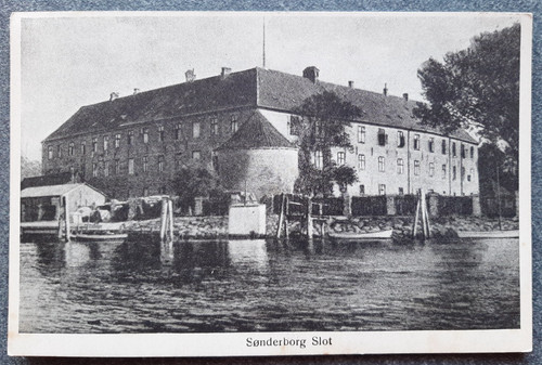 Sonderborg schloss - ak,