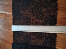 Spitzenborte schwarz 