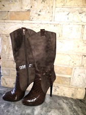 Stiefel  Marke Coco California Gr. 39 braun ,high heels fast neu