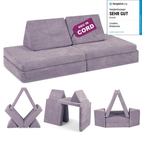 Linodino spielsofa cord - spielsofa,