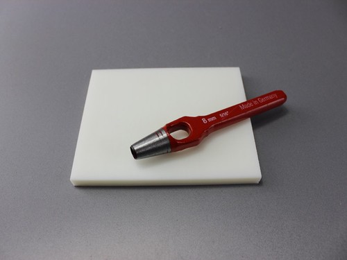 8mm locheisen unterlage - locheisen,