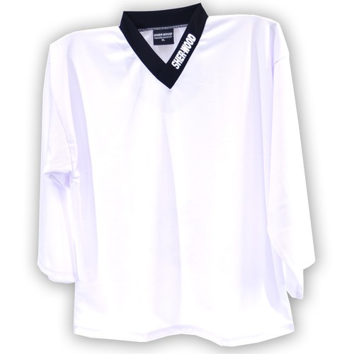 Weiss hockey trainingstrikot - hockey,